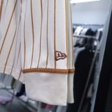  SALE - Áo New Era Jersey Tay Dài Kem Sọc Nâu Hàng Chính Hãng | 13789278 
