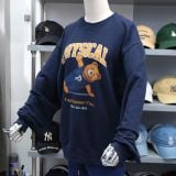  Áo Sweater Shirt  Yoga Bear Navy PHYPS Hàng Chính Hãng 