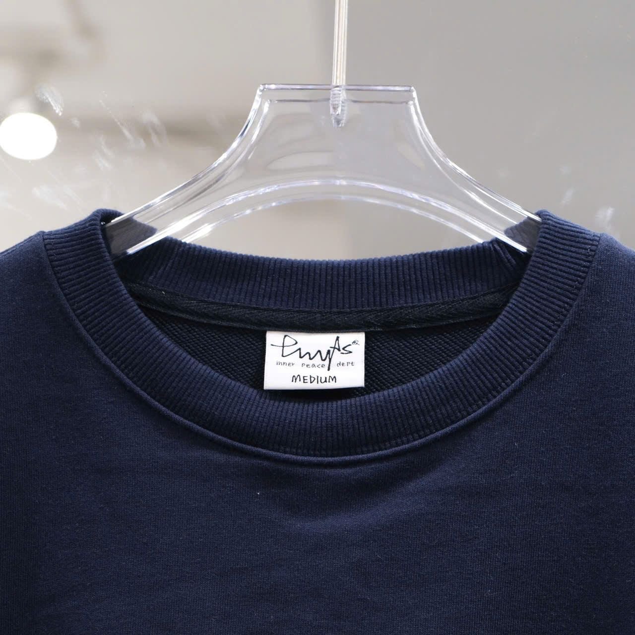  Áo Sweater Shirt  Yoga Bear Navy PHYPS Hàng Chính Hãng 