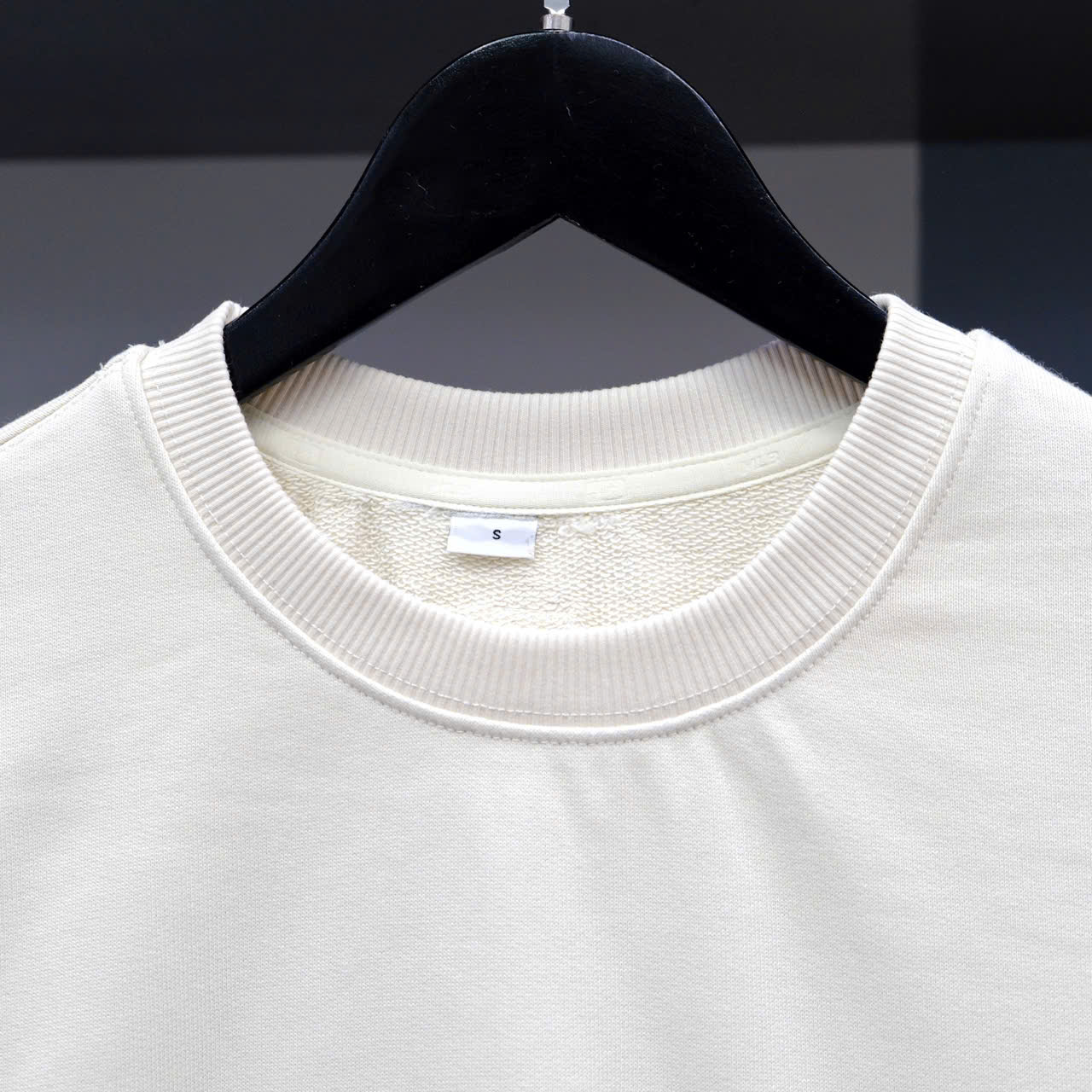 MLB Áo Sweater MLB Monogram Season 2024 Màu Kem Hàng Chính Hãng