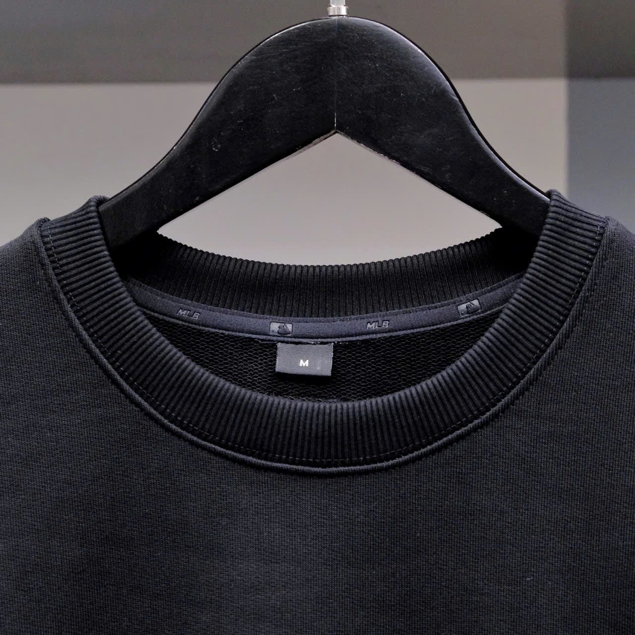  MLB - Áo Sweater MLB Monogram Season 2024 Màu Đen Hàng Chính Hãng 