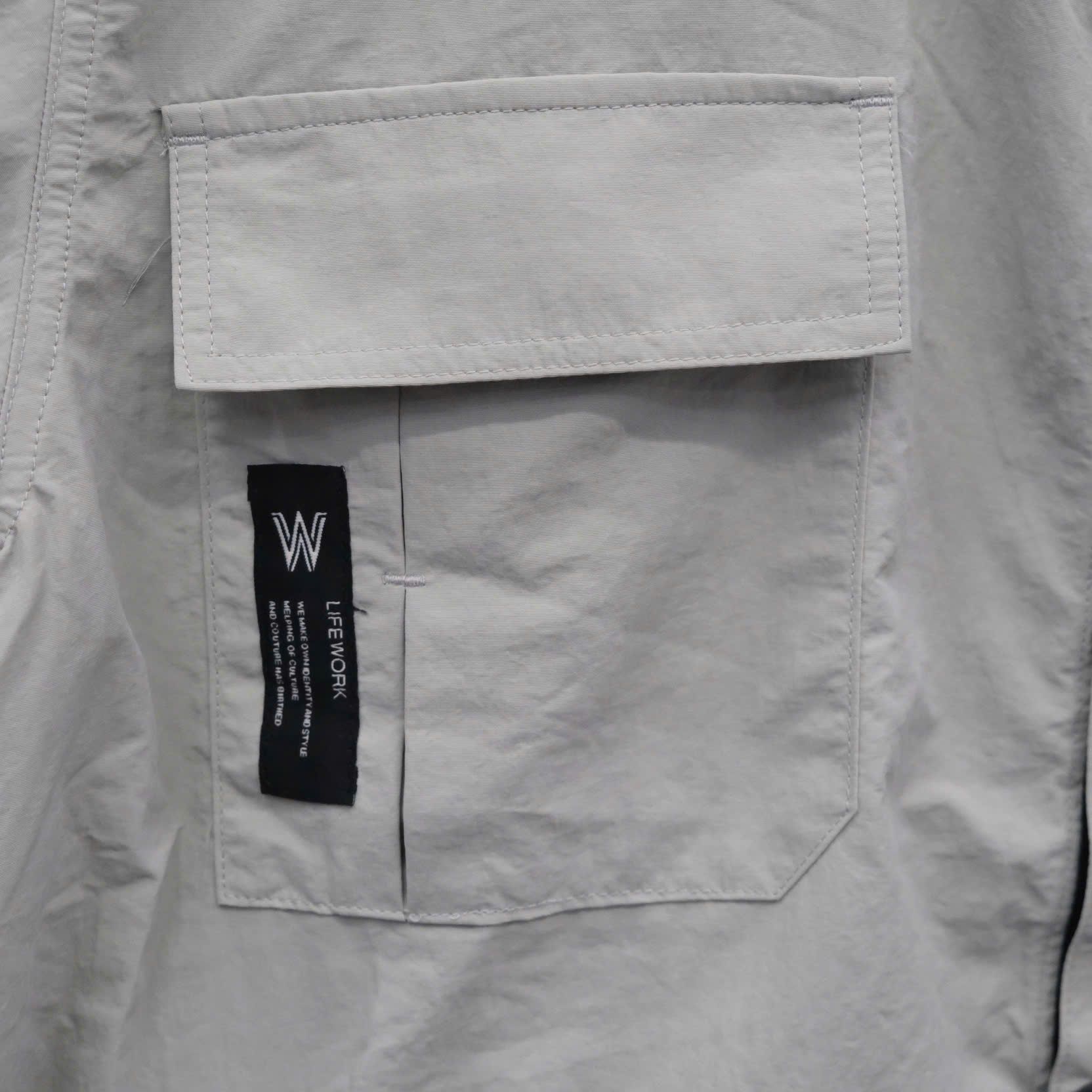  Áo Jacket Life Work Xám Hàng Chính Hãng | Fox Sneaker 