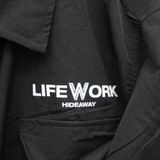  Áo Jacket Life Work Đen Hàng Chính Hãng | Fox Sneaker 