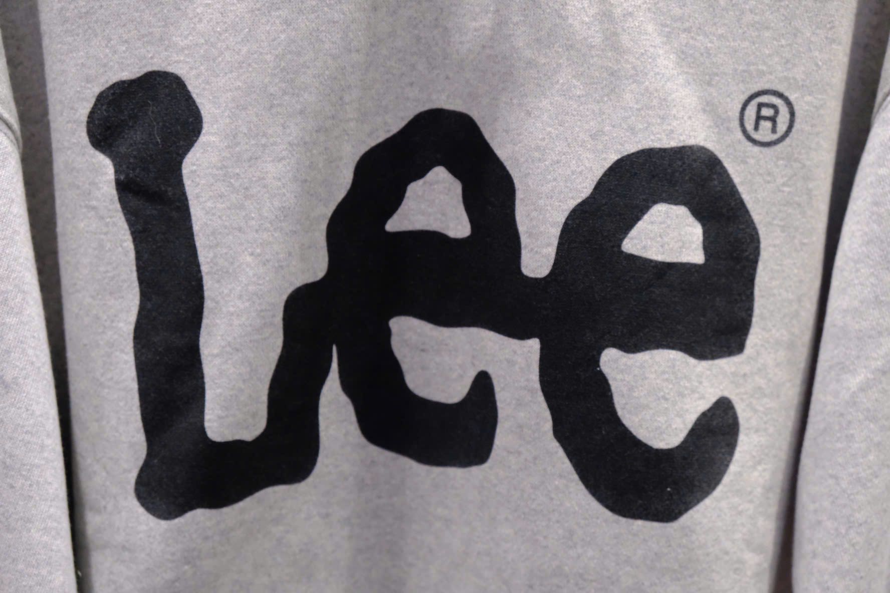  Áo Hoodie Lee Big Twitch Loose Màu Xám Hàng Chính Hãng 