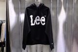  Áo Hoodie Lee Big Twitch Loose Màu Đen Hàng Chính Hãng 