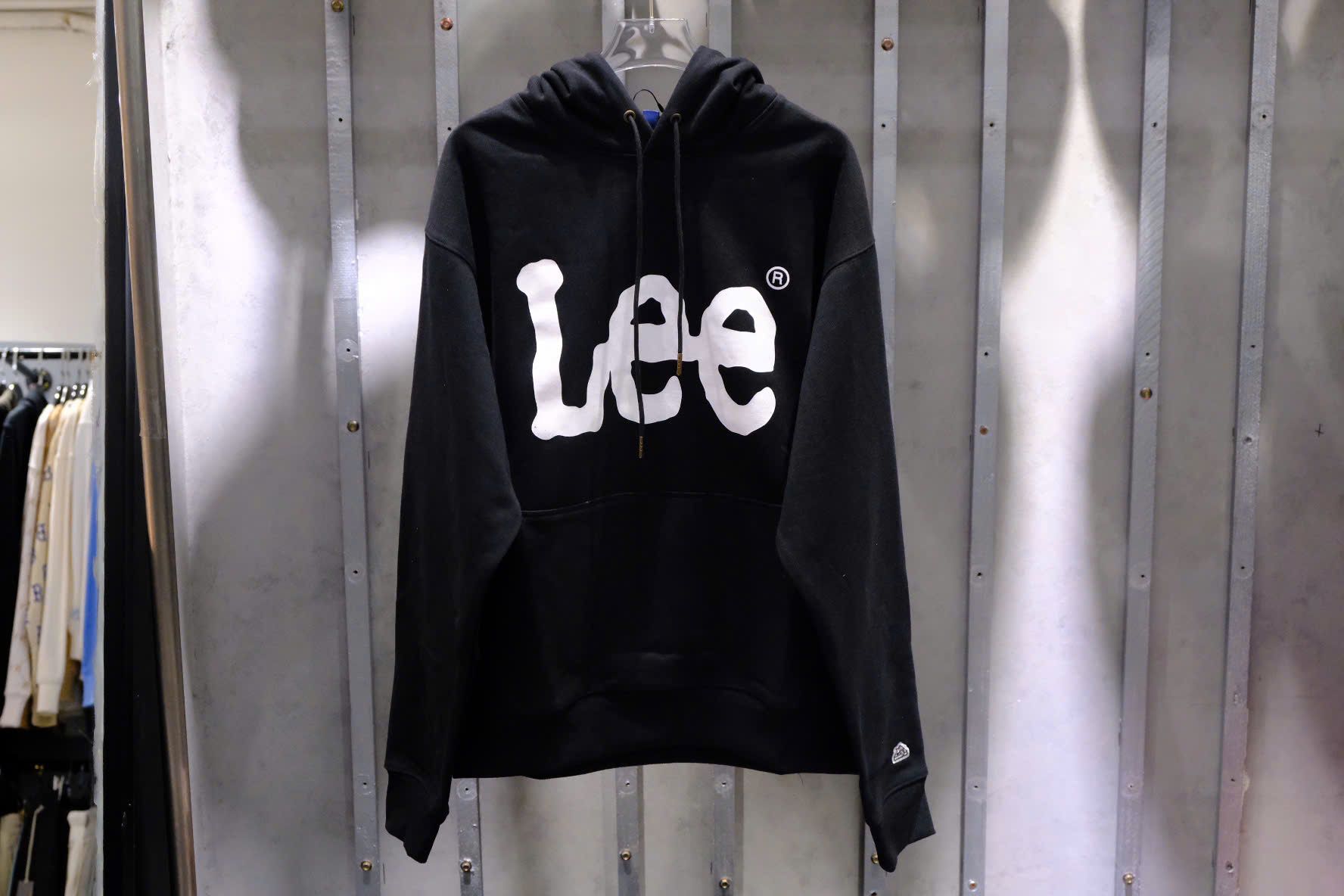  Áo Hoodie Lee Big Twitch Loose Màu Đen Hàng Chính Hãng 