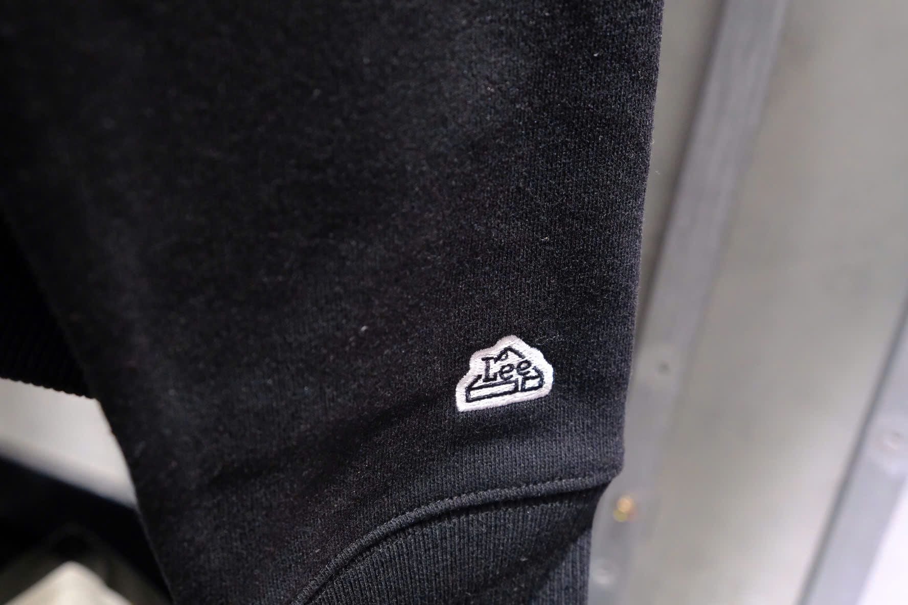  Áo Hoodie Lee Big Twitch Loose Màu Đen Hàng Chính Hãng 