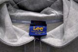  Áo Hoodie Lee Big Twitch Loose Màu Xám Hàng Chính Hãng 