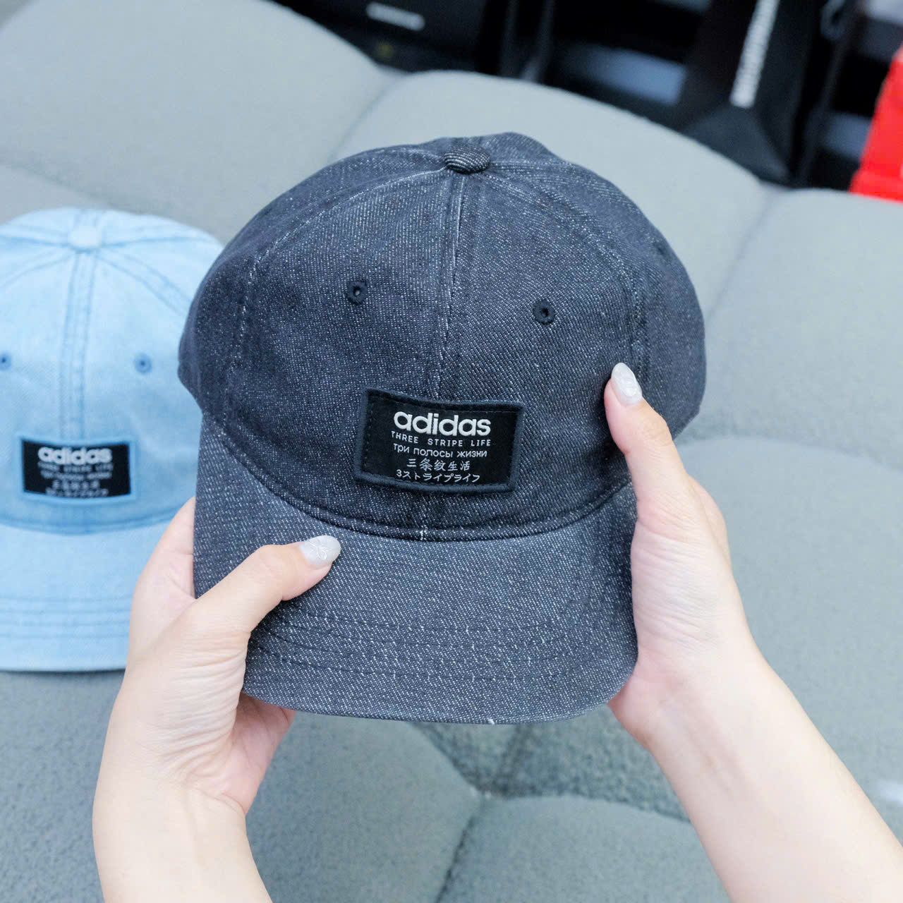  Nón Adidas Denim Jean Unisex Hàng Chính Hãng 