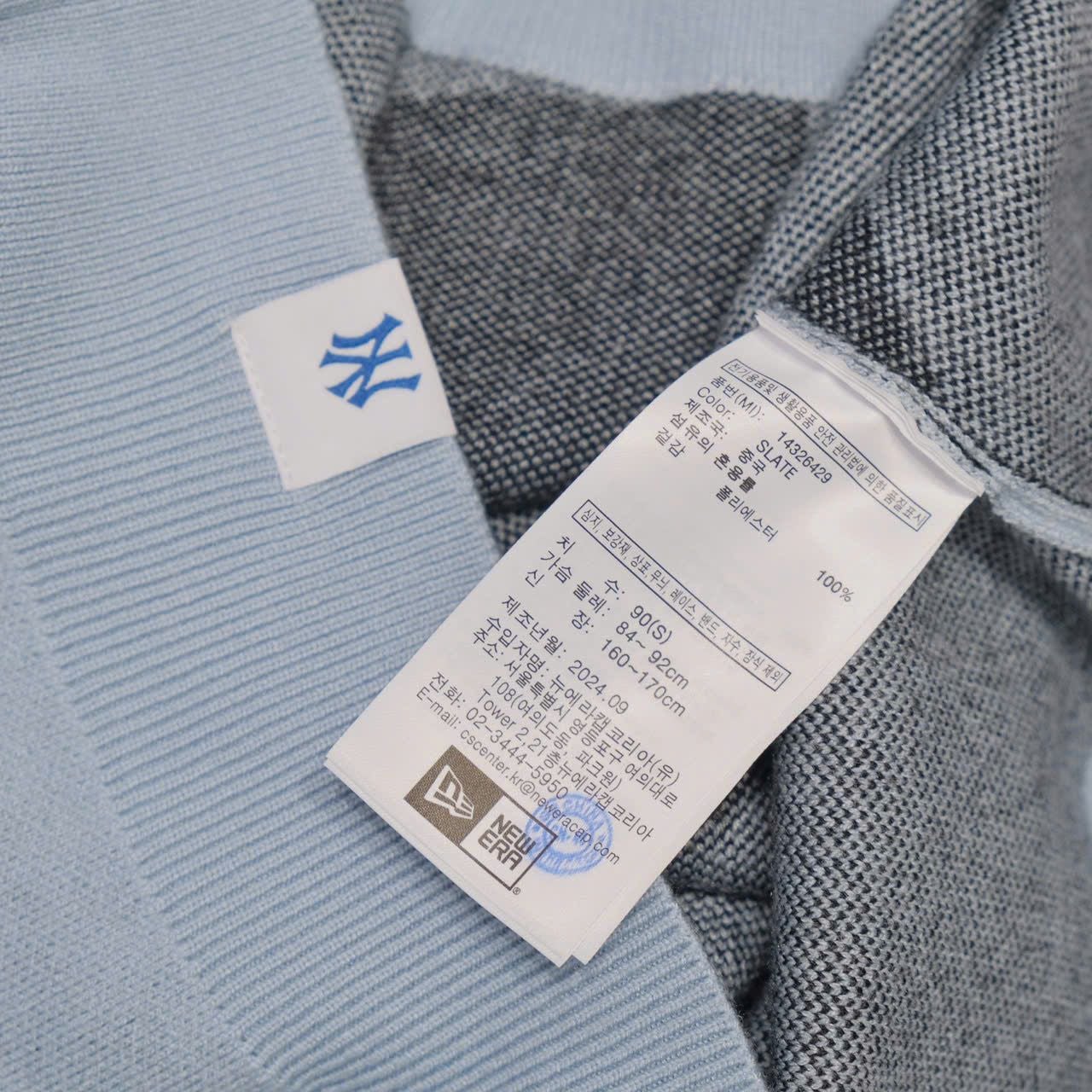  Áo Len Sweater New Era Len NY Xám Xanh Hàng Chính Hãng Code: 14326429 | Fox Sneaker 