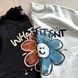  Áo Sweater What is isnt Đen và Xám Basic Hàng Chính Hãng 