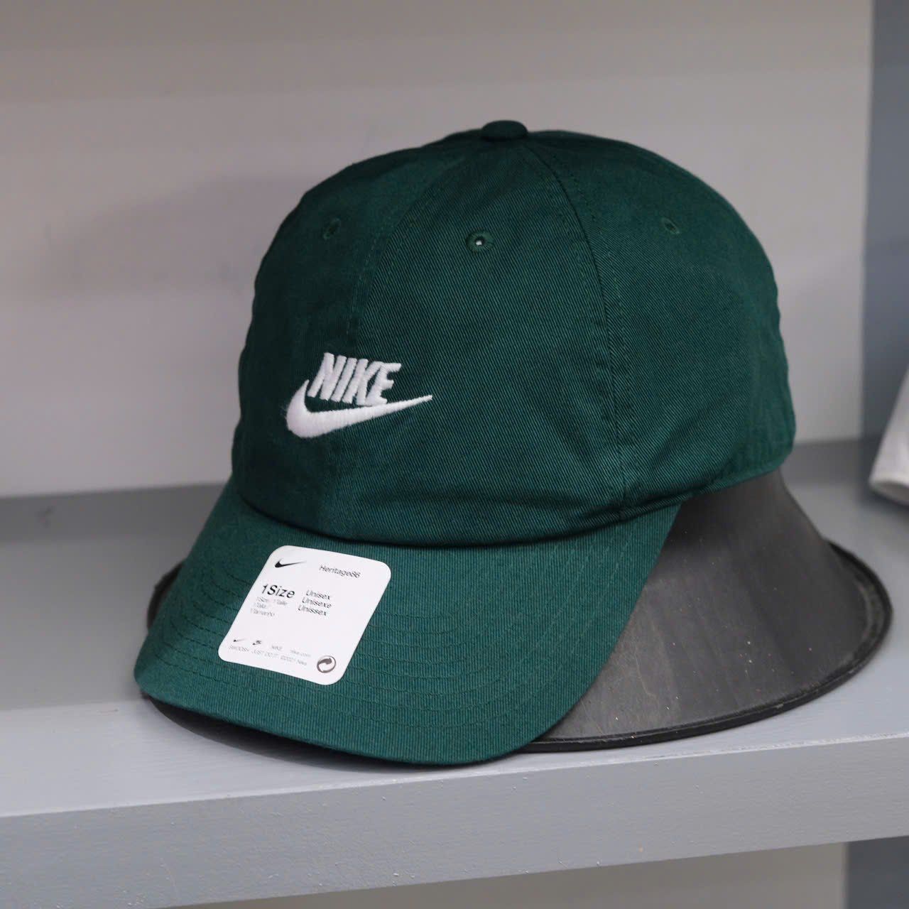  Mũ Nón Nl.K.E Sportswear Heritage86 Futura Washed Màu Xanh Rêu 