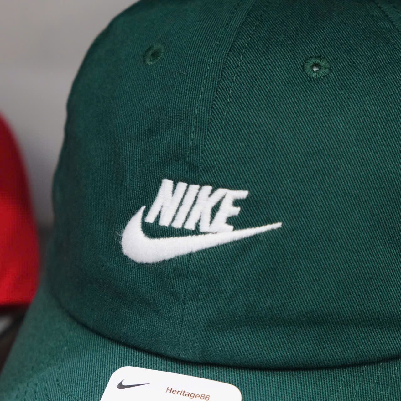  Mũ Nón Nl.K.E Sportswear Heritage86 Futura Washed Màu Xanh Rêu 