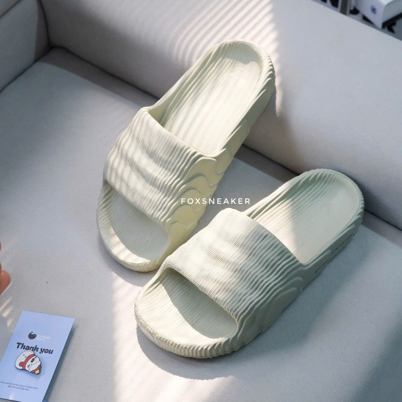  Dép Das Adilette 22 Xanh Ngọc Hàng Chính Hãng 