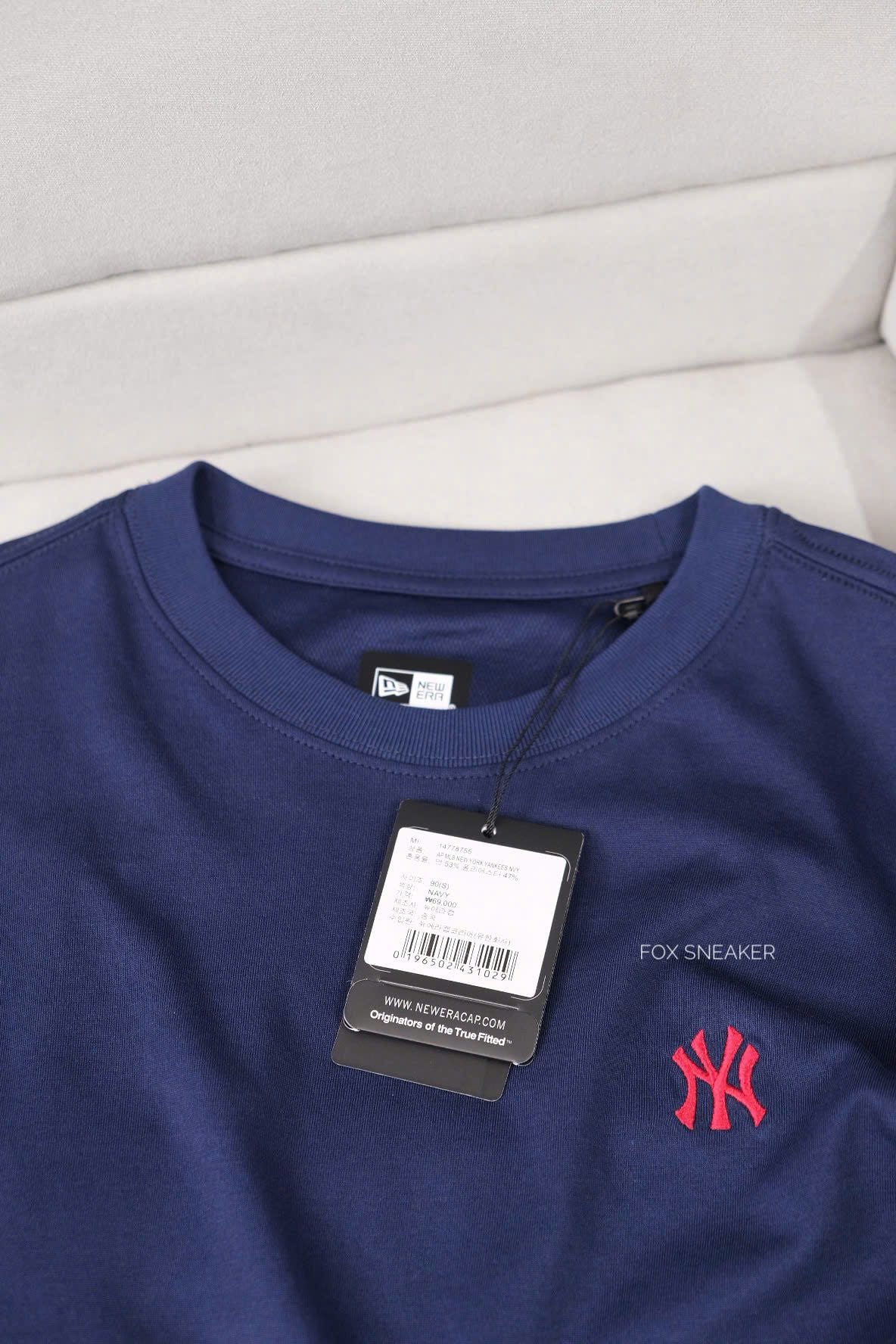  Áo New Era NY Navy thêu Đỏ Hàng Chính Hãng CODE : 14778755 