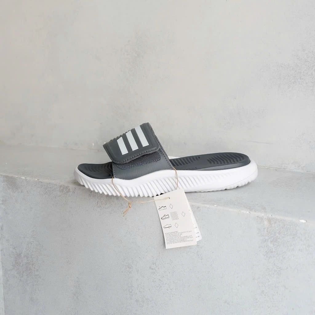  Dép Adidas ALPHA BOUNCE 2.0 Dark Gray GZ9503 Hàng Chính Hãng 