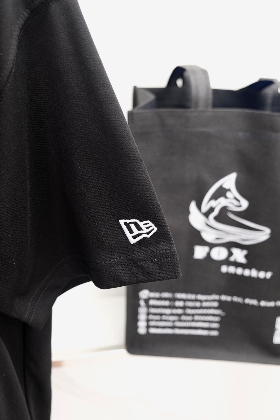  Áo Thun New Era NY Caro Đen Hàng Chính Hãng CODE: 12324649 | Fox Sneaker 