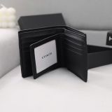  Ví Coach Đen 3 Sọc Hàng Chính Hãng | Fox Sneaker 