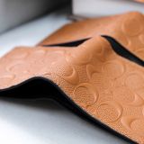  Ví Coach Da Nâu Logo Dập Nổi Hàng Chính Hãng | Fox Sneaker 