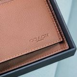 Ví Coach Da Nâu Trơn Hàng Chính Hãng | Fox Sneaker 