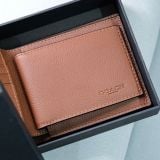  Ví Coach Da Nâu Trơn Hàng Chính Hãng | Fox Sneaker 