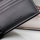  Ví Coach Mono Xám Đen Hàng Chính Hãng | Fox Sneaker 