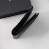  Ví Coach Da Đen Logo Dập Nổi Hàng Chính Hãng | Fox Sneaker 