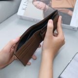  Ví Coach Da Nâu Trơn Hàng Chính Hãng | Fox Sneaker 