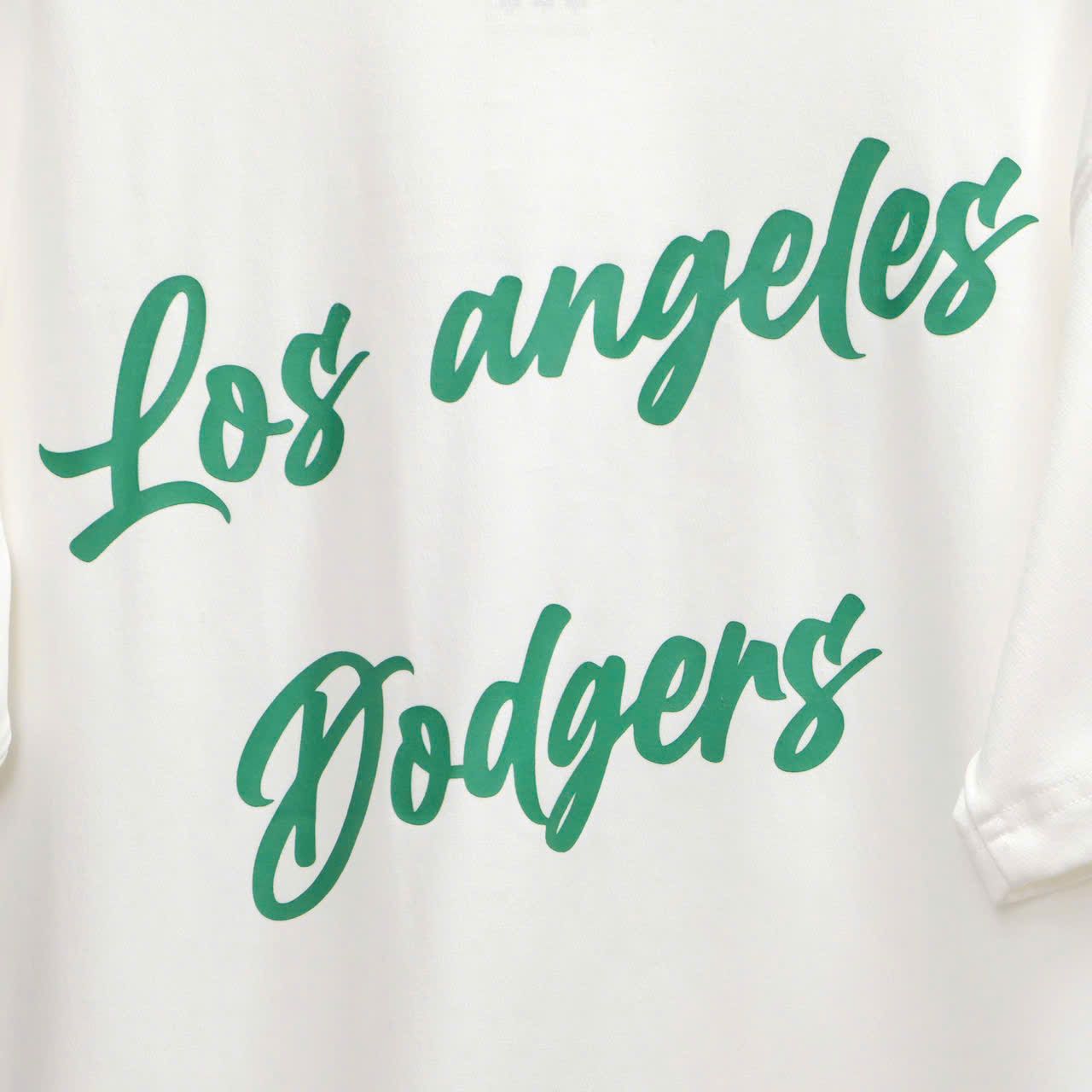  SALE - Áo Thun New Era LA Trắng Chữ Xanh Hàng Chính Hãng CODE: 15488789 