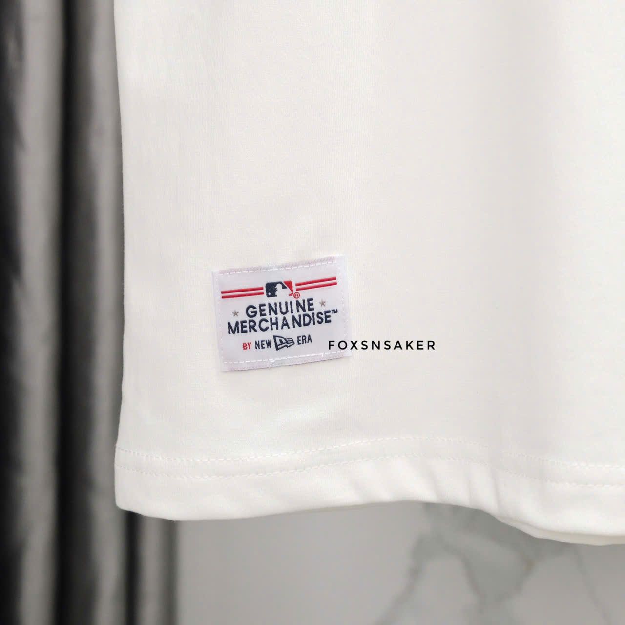  SALE - Áo Thun New Era LA Trắng Chữ Xanh Hàng Chính Hãng CODE: 15488789 