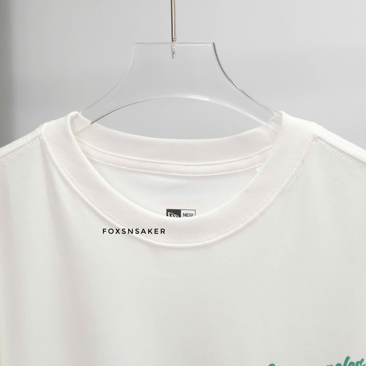  SALE - Áo Thun New Era LA Trắng Chữ Xanh Hàng Chính Hãng CODE: 15488789 