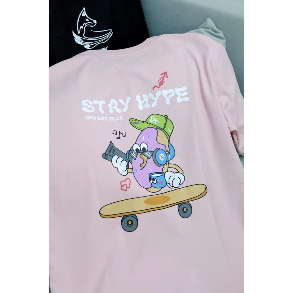  Áo Thun New Era Food Hồng Hàng Chính Hãng 14187338 | Fox Sneaker 
