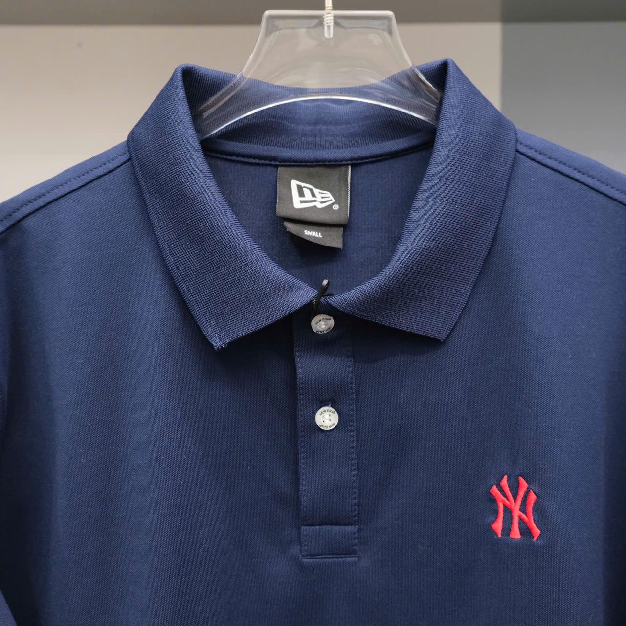  Áo Polo New Era X MLB Ny NAVY Thêu Đỏ Hàng Chính Hãng CODE: 14778745 