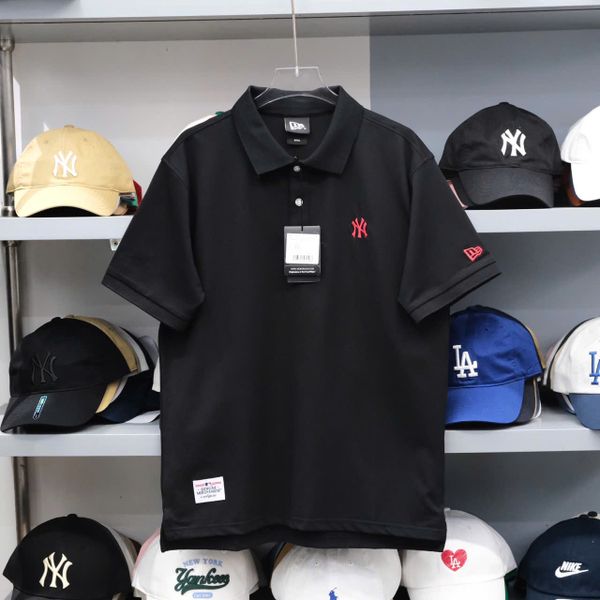  Áo Polo New Era X MLB Ny Đen Thêu Đỏ Hàng Chính Hãng CODE: 16485572 