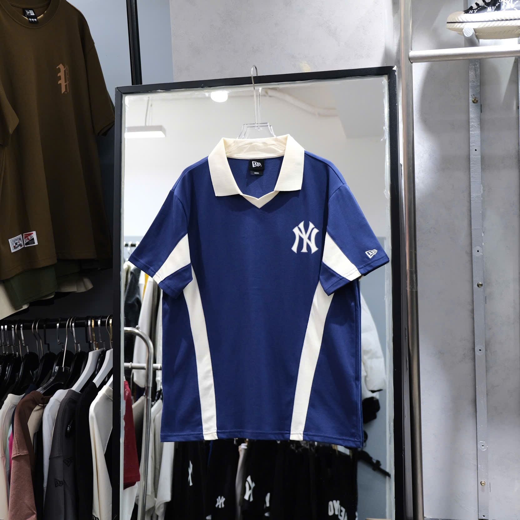  SALE - Áo Polo Jersey Navy Cổ Kem Hàng Chính Hãng CODE: 14113659 