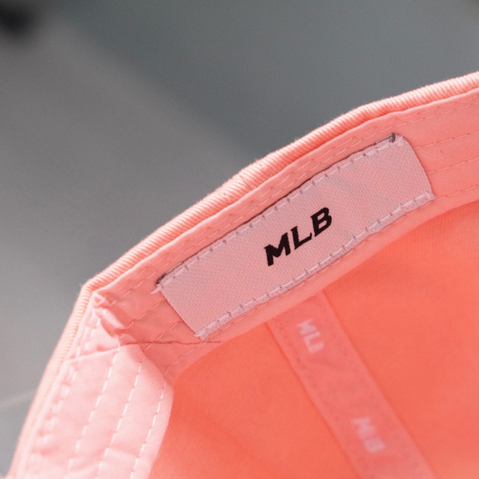  Mũ Nón MLB LA Hồng Cam Hàng Chính Hãng 