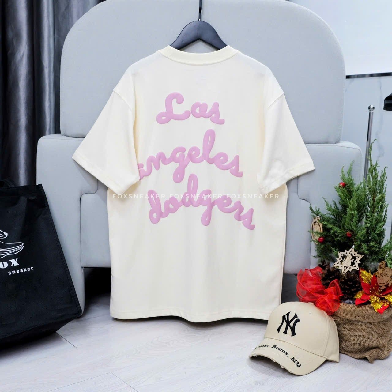  Áo Thun New Era Dodgers Kem Phồng Tím CODE: 15488792 | Fox Sneaker 