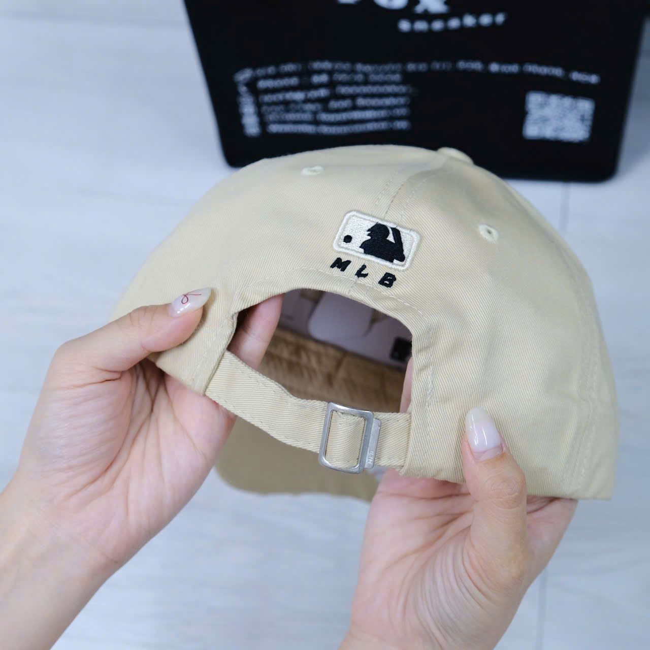  Nón MLB Ny Tan Rách Hàng Chính Hãng 32CPKP111 50B | Fox Sneaker 