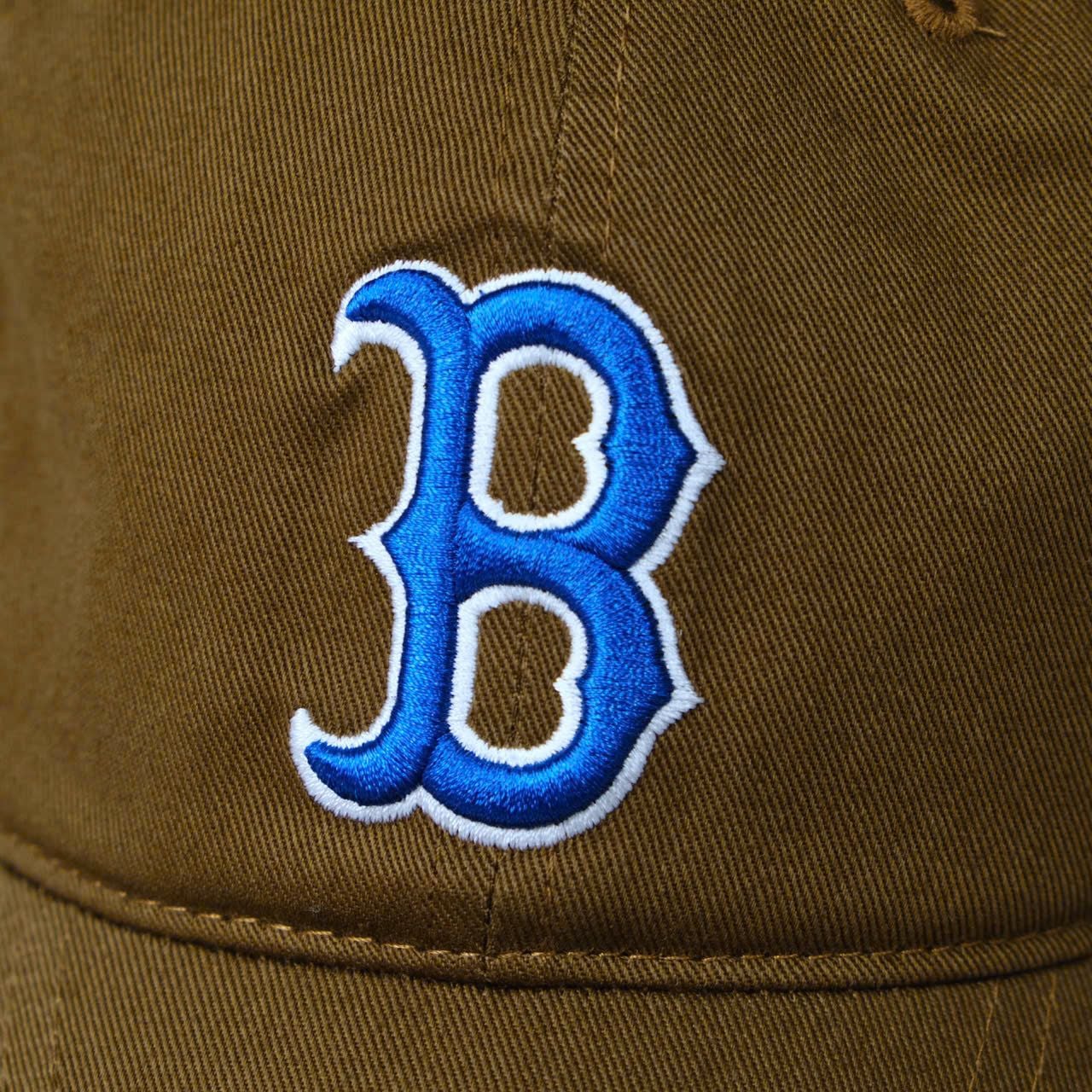  Nón MLB B Nâu Logo Thêu Màu Xanh NAVY Hàng Chính Hãng | Fox Sneaker 