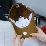  Nón MLB B Nâu Logo Thêu Màu Xanh NAVY Hàng Chính Hãng | Fox Sneaker 