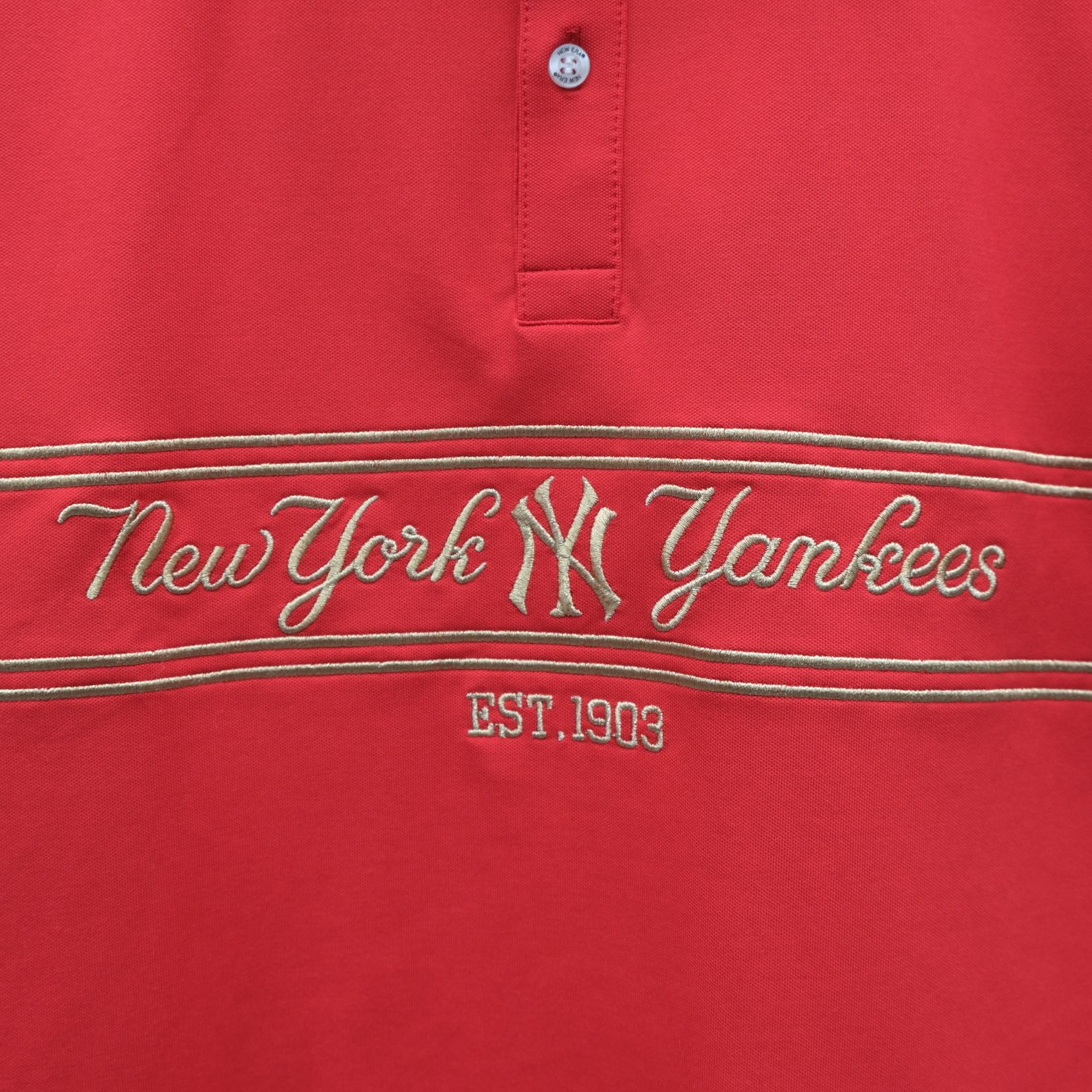  SALE - Áo Polo New Era Đỏ Sọc Ngực Hàng Chính Hãng CODE: 13335565 