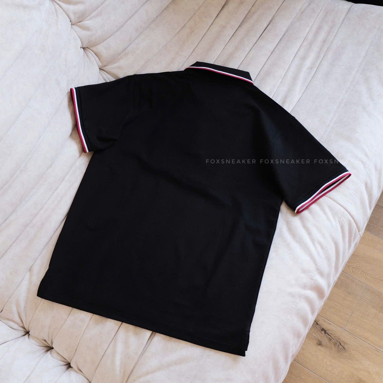  Áo Polo NY Đen Thêu Viền Cổ Đỏ Hàng Chính Hãng CODE: 14852238 | Fox Sneaker 