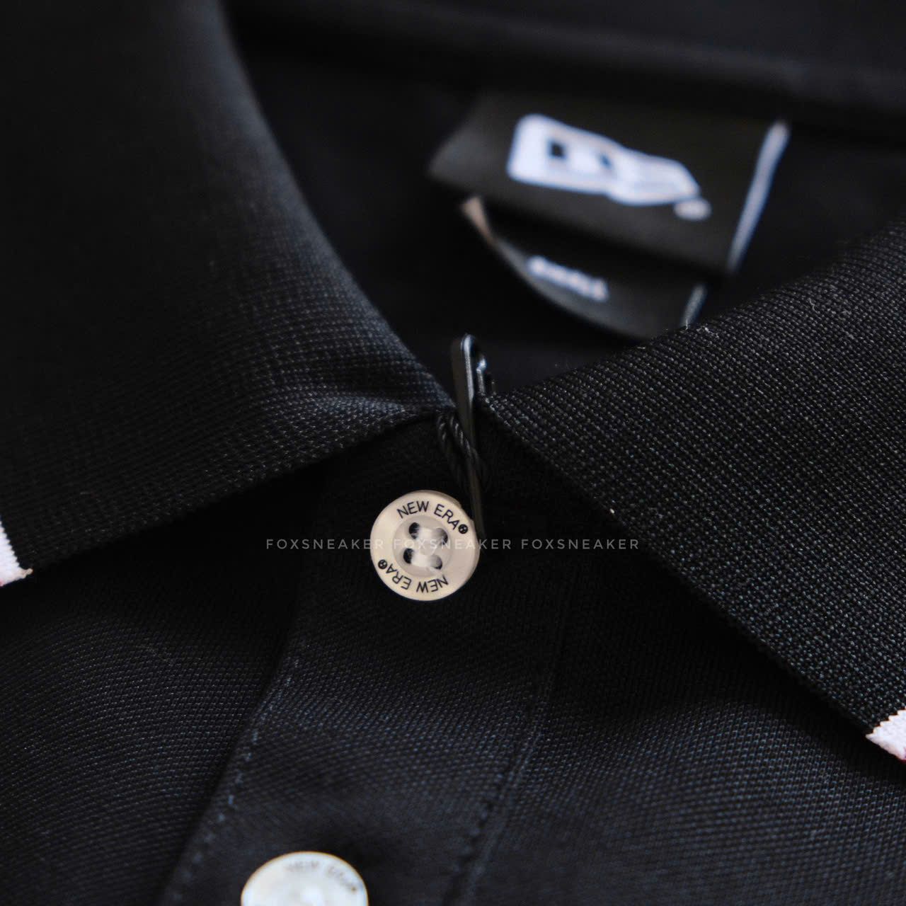  Áo Polo NY Đen Thêu Viền Cổ Đỏ Hàng Chính Hãng CODE: 14852238 | Fox Sneaker 