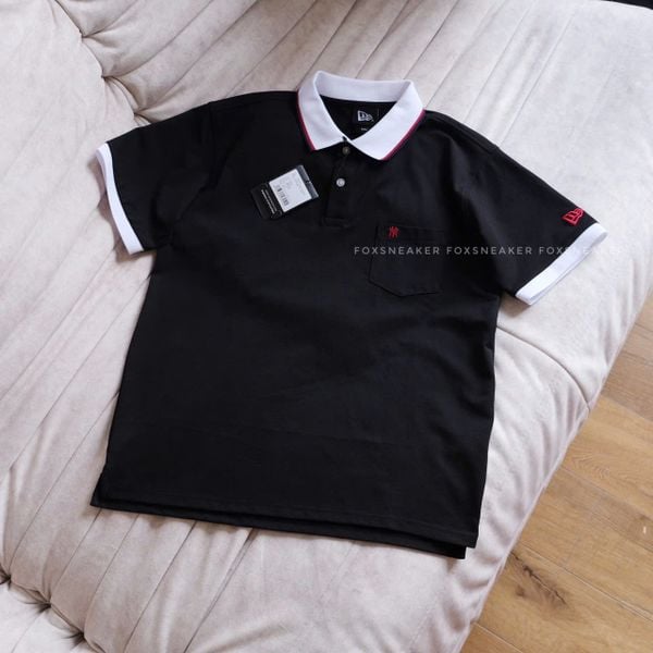  Áo Polo New Era Ny Túi Đen Thêu Hàng Chính Hãng CODE: 14852236 | Fox Sneaker 