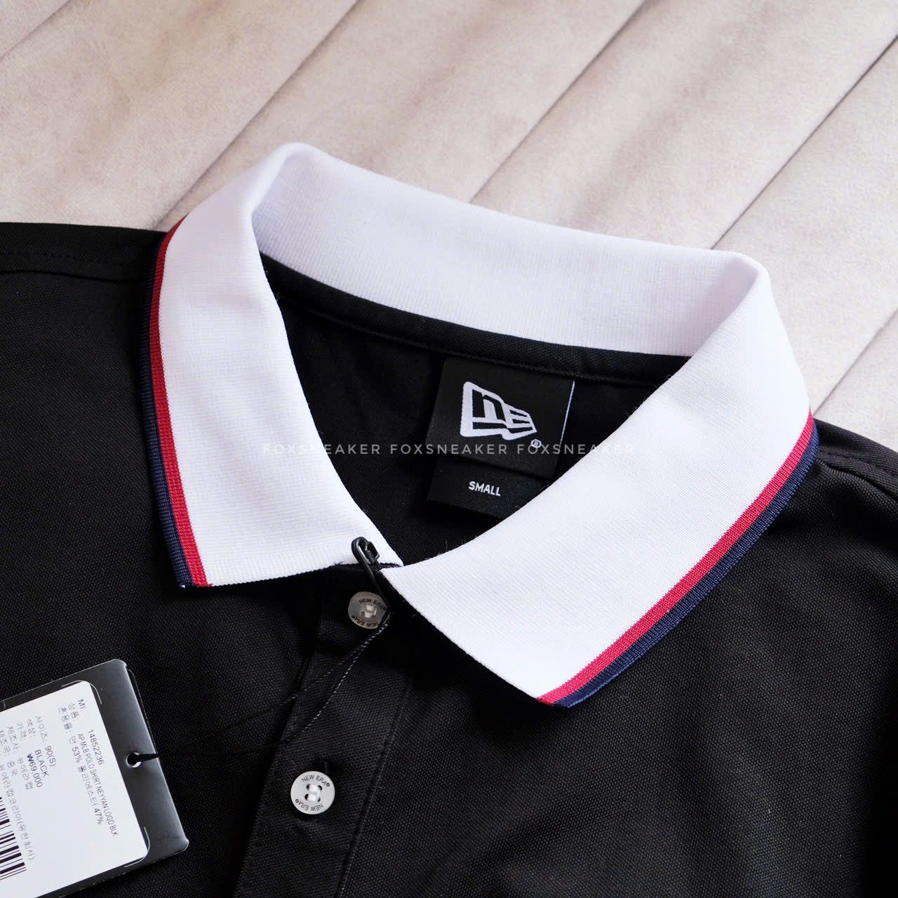  Áo Polo New Era Ny Túi Đen Thêu Hàng Chính Hãng CODE: 14852236 | Fox Sneaker 