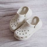  Giày Clog UNISEX Crocs Crush Classic Đế Cao CODE: 207521 2y2 Hàng Chính Hãng | Fox Sneaker 