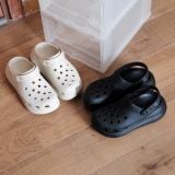  Giày Clog UNISEX Crocs Crush Classic Đế Cao CODE: 207521 2y2 Hàng Chính Hãng | Fox Sneaker 