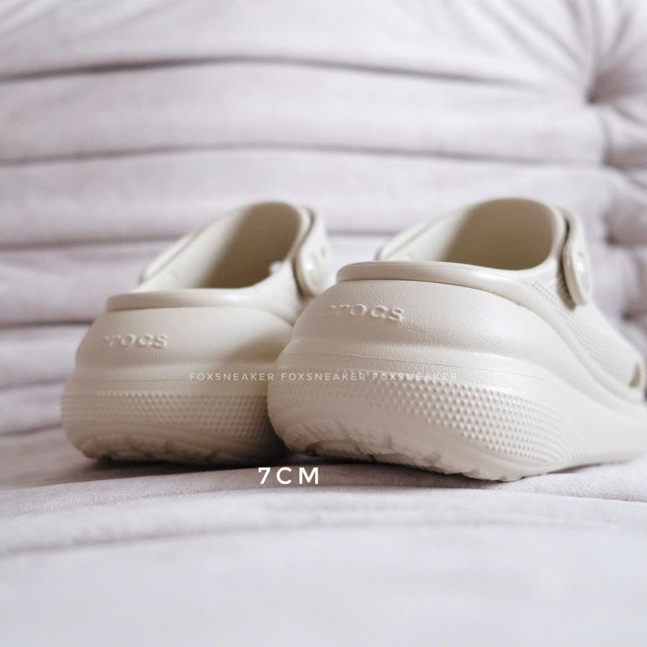  Giày Clog UNISEX Crocs Crush Classic Đế Cao CODE: 207521 2y2 Hàng Chính Hãng | Fox Sneaker 