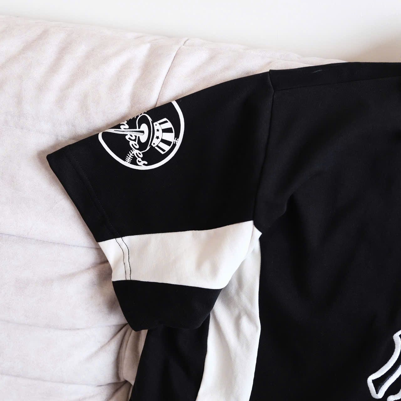  Polo Jersey NY Đen Ngực Hàng Chính Hãng | CODE: 19220195 