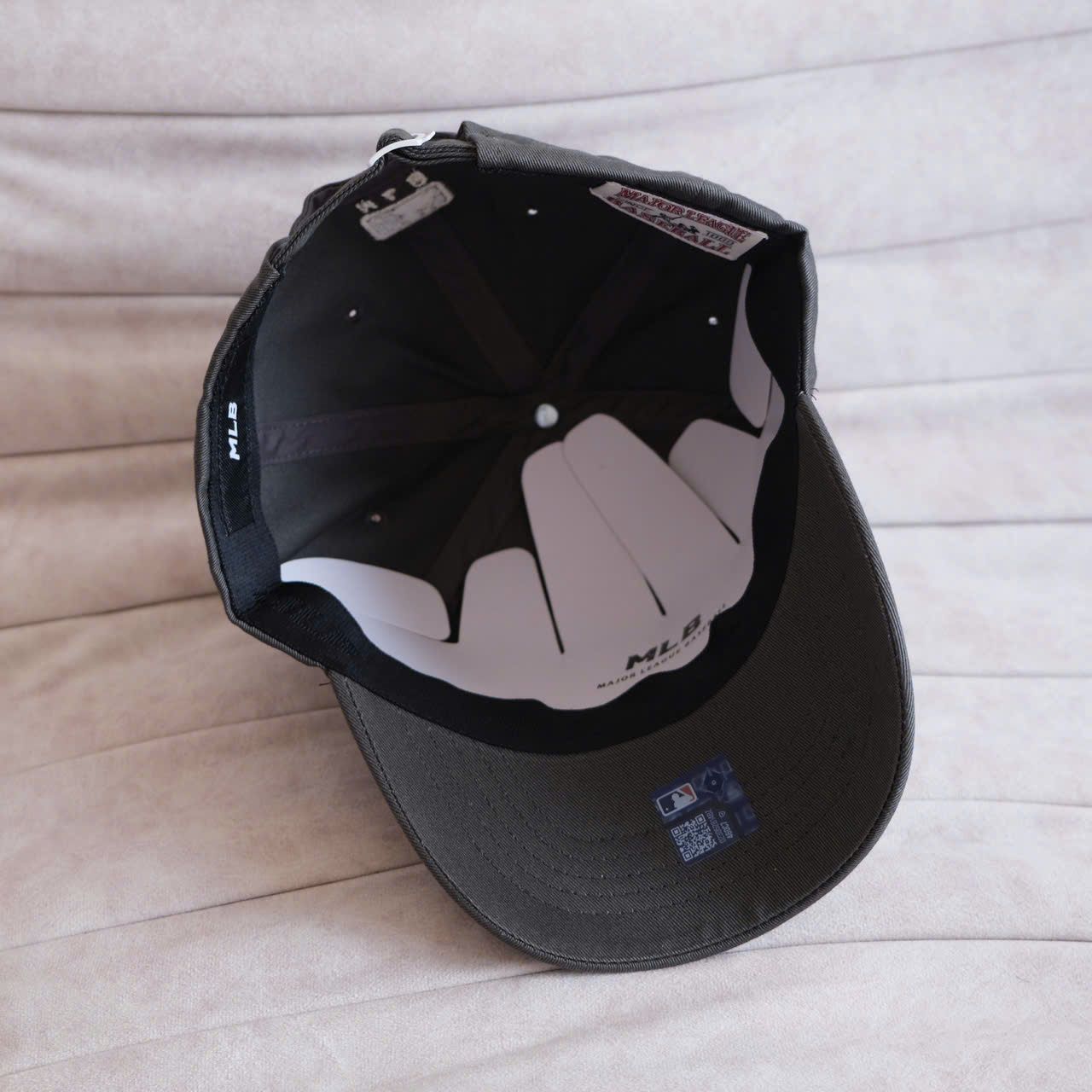  Mũ Nón MLB Yankees Xám S24 Hàng Chính Hãng 